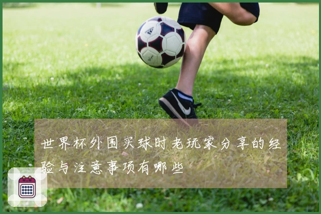 世界杯外围买球时老玩家分享的经验与注意事项有哪些