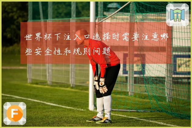 世界杯下注入口选择时需要注意哪些安全性和规则问题